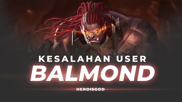 KESALAHAN USER BALMOND  BREAKDOWN Mobile Legends Indonesia  MLBB