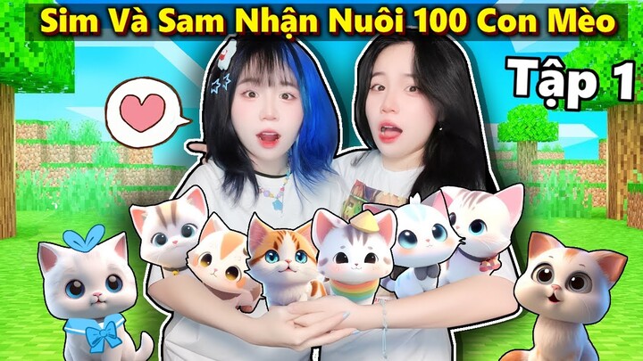 Mèo Simmy Và Sammy Nhận Nuôi 100 Bé Mèo Bị Bỏ Rơi Trong Game