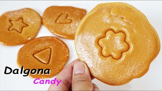 SQUID GAME วิธีทำดัลโกน่า Dalgona Candy ขนมน้ำตาลเกาหลีวัตถุดิบ2อย่าง ตามรอยซีรี่ดังในNetflix 오징어 게임