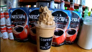 [[แจกสูตร]] เนสกาแฟปั่น | แก้ว22ออนซ์ลูกค้าติดใจ ทำกินได้ ทำขายรวย