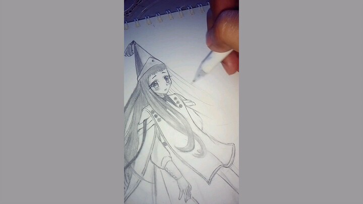 bikin Fanart atalier witch hat