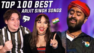 ARIJIT'S Voice is GORGEOUS! Waleska & Efra react to Top 101 Arijit Singh Songs