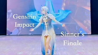 Genshin Impact - Focalors plays and dances her Sinner's Finale