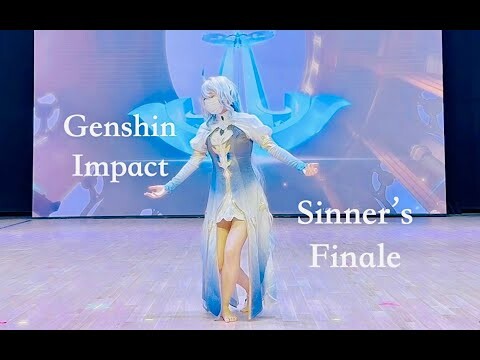 Genshin Impact - Focalors plays and dances her Sinner's Finale