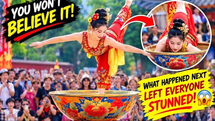 She Stepped Into the Bowl… What Happened Next Left Everyone STUNNED! 🤯