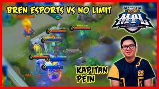 Kapitan Pein vs Limitless! Bren Esports vs No Limit | MPL-PH S3 Game 2 - MLBB