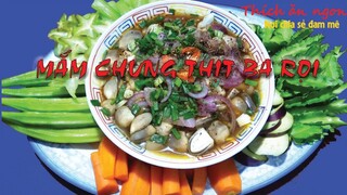 Mắm chưng thịt ba rọi, ăn là nghiền | THÍCH ĂN NGON