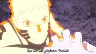 Naruto sasuke vs Momoshiki part 1