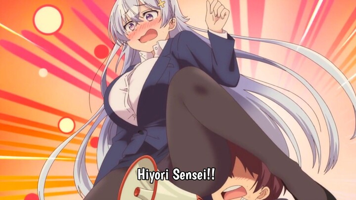Ditindih Hiyori-sensei mode yabai ya mana tahan wak 🥵💦