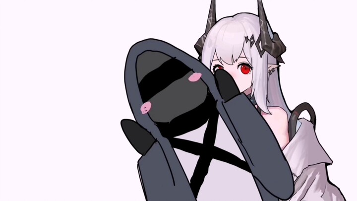 [ Arknights ] Mud Rock is actually a girl after taking off his clothes?!