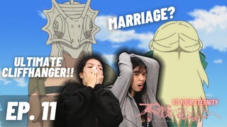CLIFFHANGER!!! | To Your Eternity [不滅のあなたへ] Ep. 11  | | tiff and stiff