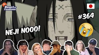 💔Neji Death Reaction Mashup😭 🇯🇵  The Ties That Bind Shippuden 364 [ナルト 疾風伝] [海外の反応]