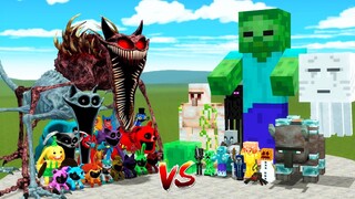 BATALLA ÉPICA de MINECRAFT vs POPPY PLAYTIME 3 🤯💥