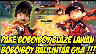 Pake Hero Boboiboy Blaze Lawan Boboiboy Halilintar | Mobile Legends Boy-Boy