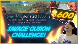 I've finally done my Gusion Savage Challenge | MLBB
