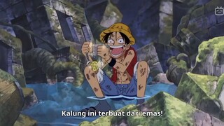 Momen kocak Luffy.