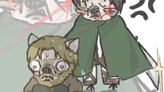Menyentuh Attack on Titan versi Chihuahua