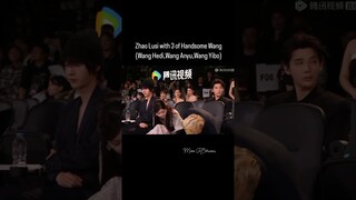 Zhao Lusi,Wang Hedi,Wang Yibo,Wang Anyu #tencentvideoallstarnight2023 #zhaolusi #dylanwang #wangyibo