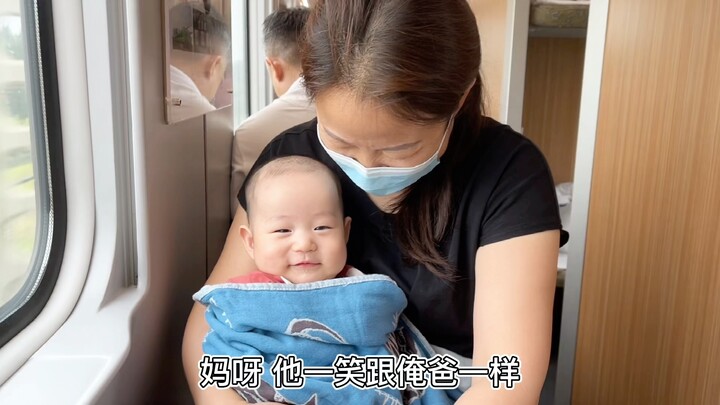 The daughter-in-law traveled thousands of miles to bring the baby back to her parents’ home; the mat