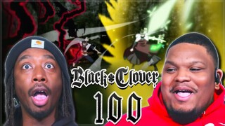 ASTA & YUNO VS LICHT! Black Clover - Episode 100 | Reaction