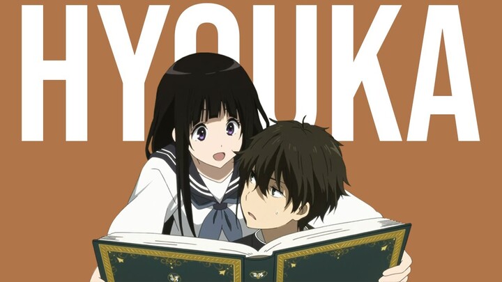 Hyouka itu anime yang nggak gue banget........