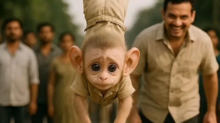 baby Monkey’s Big Revenge – The Circus Star Who Shocked the World!🤯