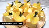 [SUB] มินิบัตเตอร์เลมอนเค้ก Mini Butter Lemon Pound Cake | AnnMade