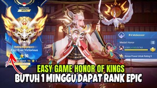 CUMA BUTUH 1 MINGGU UDAH EPIC AJA HONOR OF KINGS