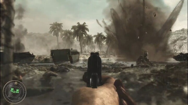 Call of duty world at war scene