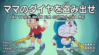 Doraemon : Lấy trộm nhẫn kim cương của mẹ - Shizukachan ở trong túi