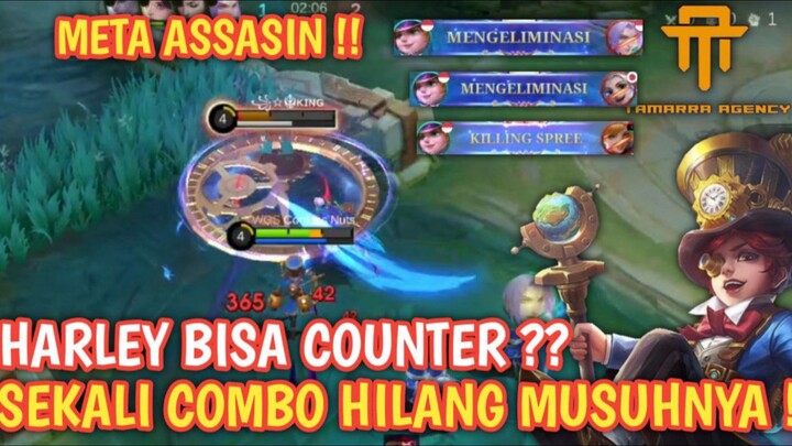 [TA] LAWAN META ASSASIN PAKE HARLEY  - GAMEPLAY HARLEY