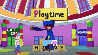 【Poppy Playtime】Squid Game Doll VS Huggy