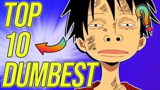 Top 10 Dumbest One Piece Characters