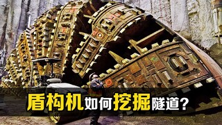 The inspiration for a tunnel boring machine came from a worm. How does it work, dozens of meters und