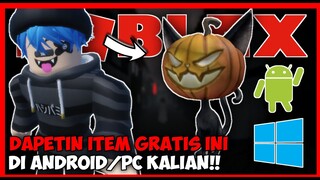 [🏆TERBARU ] CARA MENDAPATKAN ITEM GRATIS Pumpkin Black Cat DI Android/PC !! (ROBLOX INDONESIA)