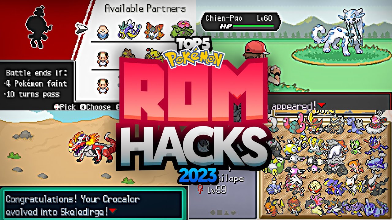 10 Melhores Hack Roms de Pokémon! Parte 2