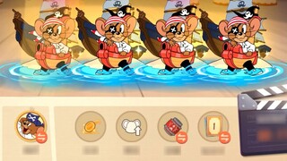 เกมมือถือ Tom and Jerry ในที่สุดบัตรก็ถึงเลเวล 100 แล้ว มาลองสกิน Pirate S กัน