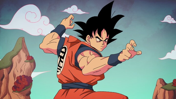 Monkey King and Vegeta Dance Battle by Patrick Alfred