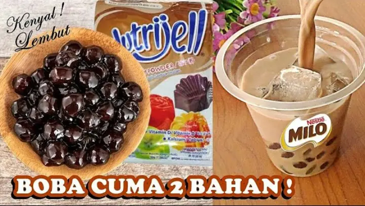 CARA MEMBUAT ES BOBA MILO TERMUDAH
