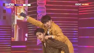 赖冠霖+郑禹硕 合作组合出道曲I'm a star 190313首打歌舞台