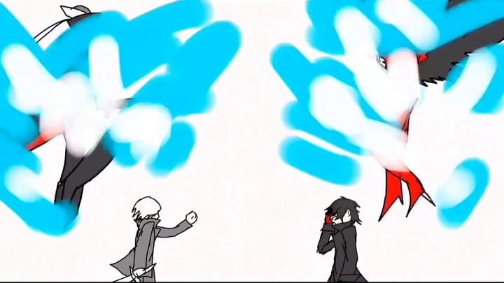 【Funny Animation】Amamiya Ren VS Yuuki Ri