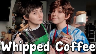 [ Haikyuu!! ] Iwaoi makes Whipped Coffee