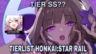 TIER LIST KARAKTER PATCH 1.0.5 - HONKAI STAR RAIL