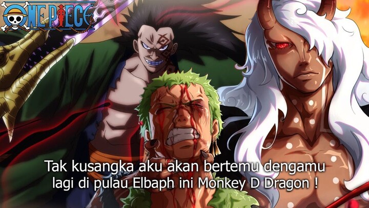 FULL ONE PIECE TERBARU - FIX! AKHIRNYA DRAGON DATANG KE PULAU ELBAPH! MISI BARU MONKEY D DRAGON