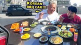 This Car TRANSFORMS into a KOREAN BBQ! KBBQ CAR!