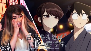 FESTIVAL TIME! Komi Can't Communicate Episode 8 REACTION + REVIEW!