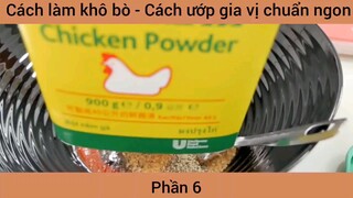 Cách làm khô bò - Cách ướp gia vị chuẩn ngon #6