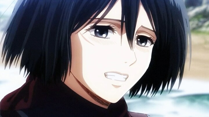 Penampilan Mikasa berubah dari musim pertama ke musim keempat~