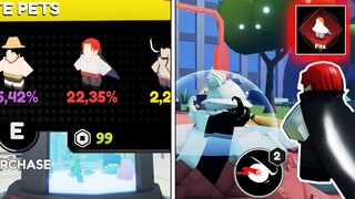 GASTEI ROBUX PARA CONSEGUIR O SHANKS COM SKILL LENDÁRIA NO ANIME TRAINING SIMULATOR (ROBLOX)