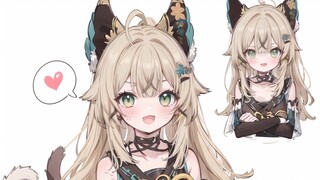 【原神】绮良良:给我小鱼干，我就原谅你！！